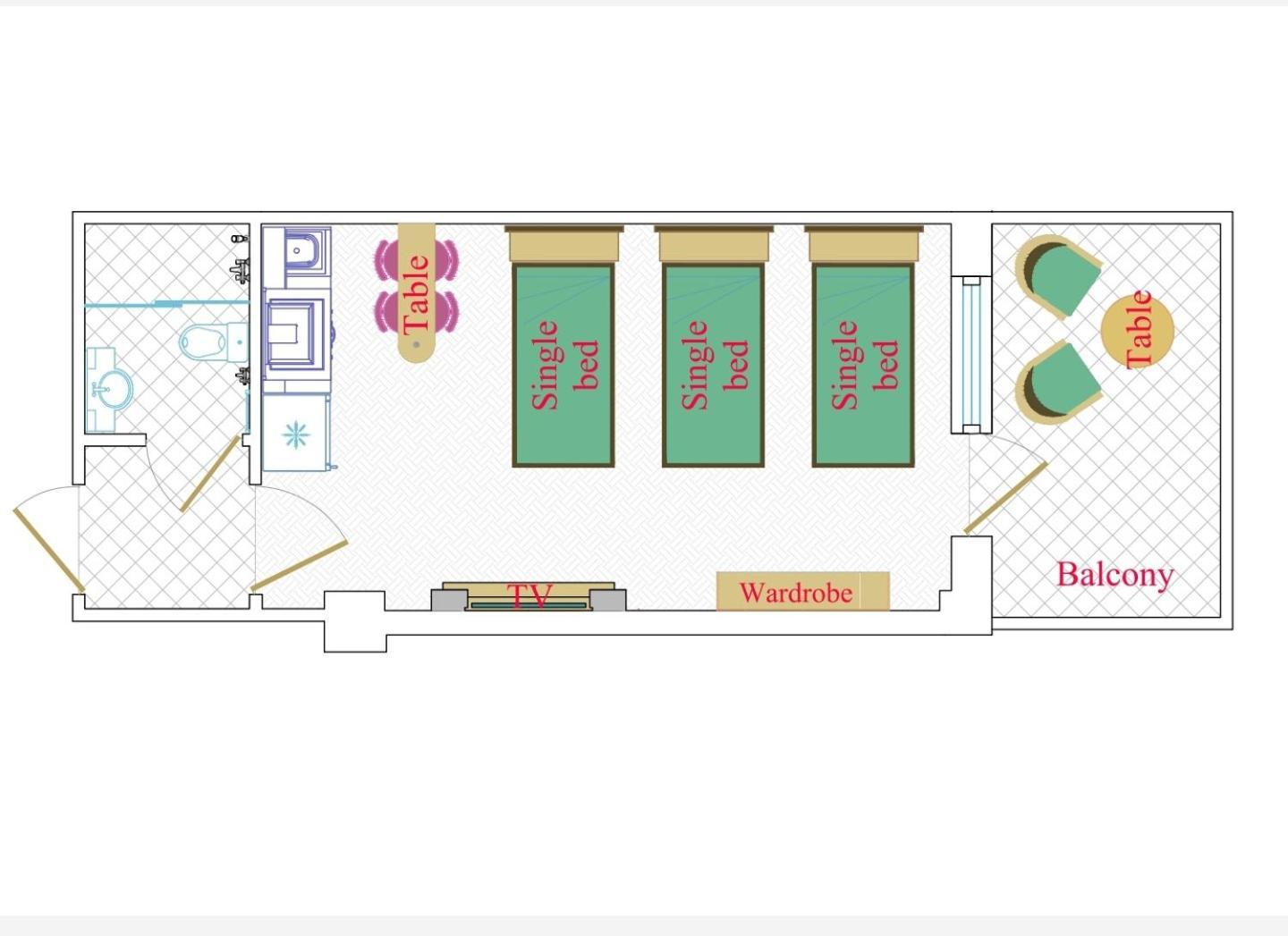Leyla Apartments 2 باكو الغرفة الصورة